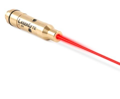LaserLyte Laser Trainer Cartridge for Firearms with Built-In Rubber Snap Cap for Dry Fire and Laser Bullet Sight Training with Rifles and Handguns