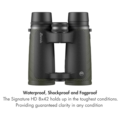 Burris Optics 10x42 Signature HD Laser Rangefinding Binoculars for Hunting, Shooting, Birdwatching and More.