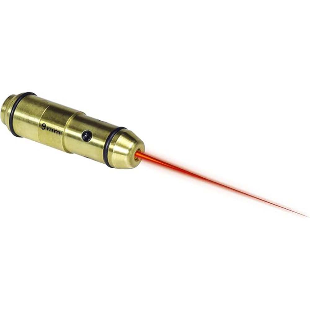 LaserLyte Laser Trainer Cartridge for Firearms with Built-In Rubber Snap Cap for Dry Fire and Laser Bullet Sight Training with Rifles and Handguns