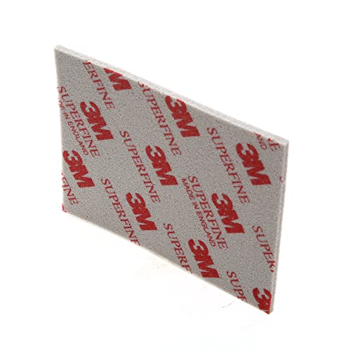 3M Softback Sanding Sponge 02604, 4 1/2 x 5 1/2 in, Fine Grit, Fast Cutting, Gray, 20 Pack