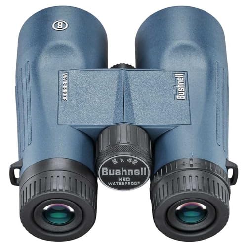 Bushnell H2O 10x42mm Binoculars, Waterproof and Fogproof Binoculars for Boating, Hiking, and Camping, Multi