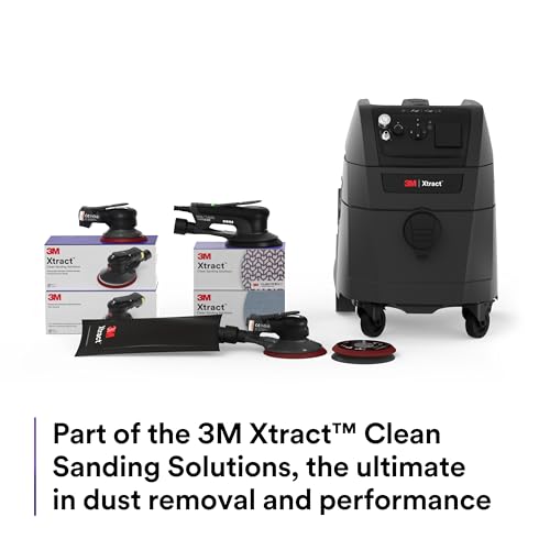3M Xtract Cubitron II Hookit Clean Sanding Film Disc 775L, 5 in, 15 Piece Multi-Pack Hook and Loop S