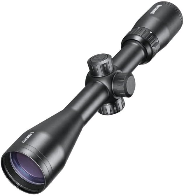 Bushnell Legend 3-9x40mm Illuminated Riflescope, Hunting Rifle Scope with Illuminated Multi-X Reticle