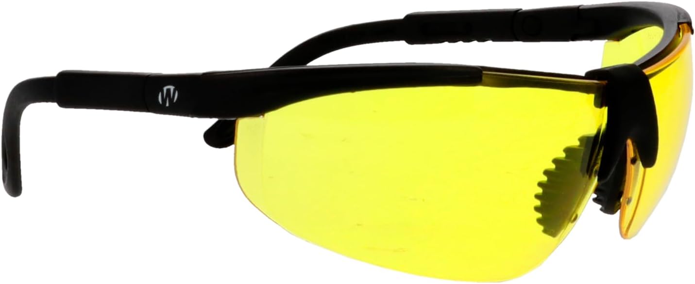 Walker's Sport Glasses with 4 Interchangeable Lens, Impact-Resistant Durable Hunting Shooting Eye Safety Combo Kit - Includes Storage Pouch, Sleeve & Weatherproof Case