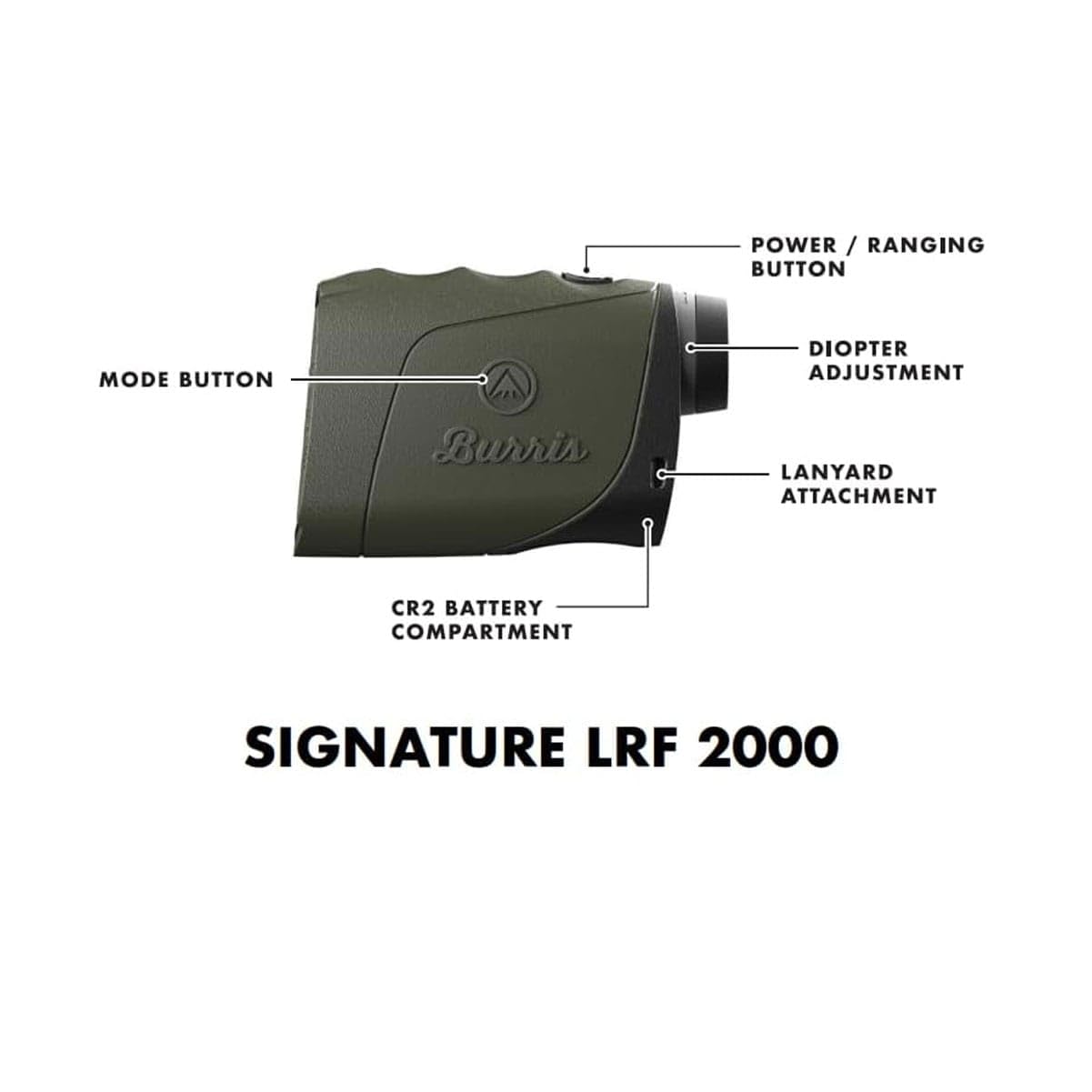 Burris Optics 10x42 Signature HD Laser Rangefinding Binoculars for Hunting, Shooting, Birdwatching and More.