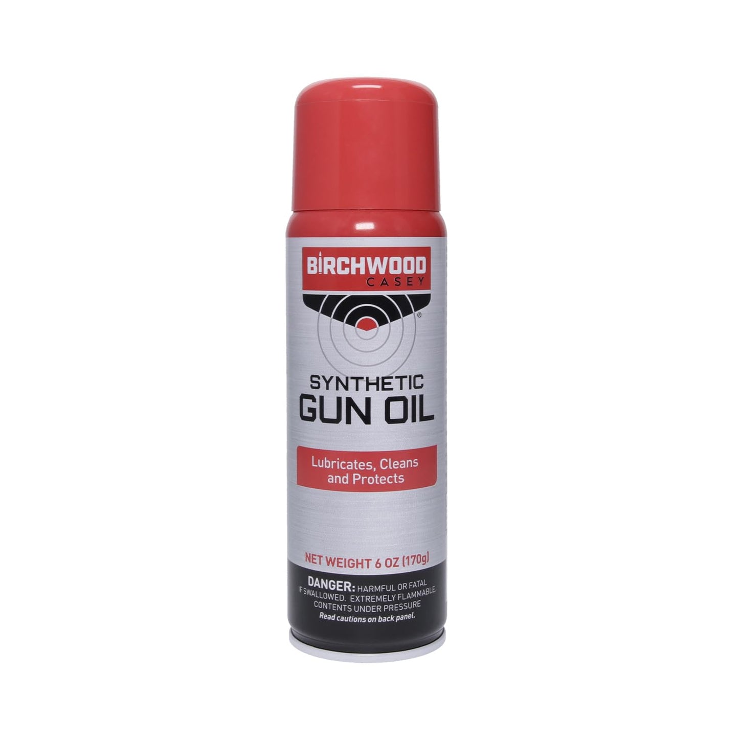 BIRCHWOOD CASEY Synthetic Gun Oil Convenient-Packed Long-Lasting Gun Lubricant for Reducing Friction, Cleaning, and Protecting Metal Surfaces, 10-ounce Aerosol
