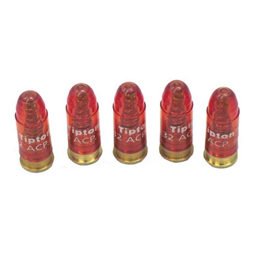 Tipton Pistol Snap Caps with False Primer and Reusable Design for Dry-Firing, Gun Maintenance, Gun Storage