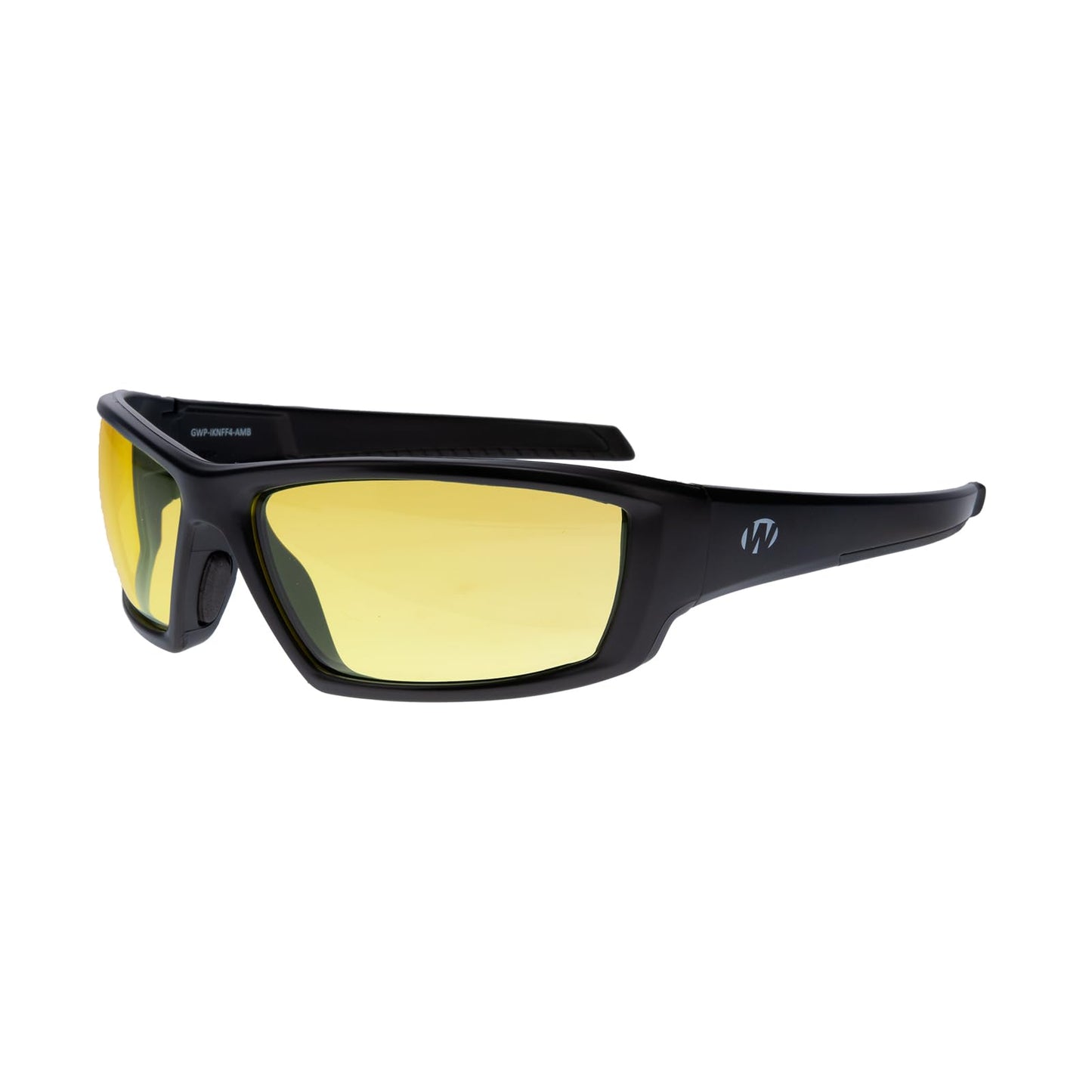 Walker's IKON Vector Full Frame Shooting Glasses | Impact-Resistant Non-Slip Frame Hunting Shooting Eyesight Protection Glasses, Microfiber Lens Cloth & Carry Case Included