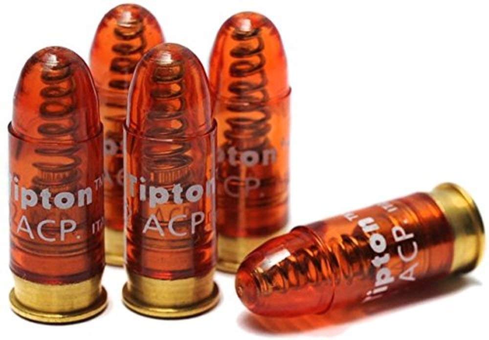 Tipton Pistol Snap Caps with False Primer and Reusable Design for Dry-Firing, Gun Maintenance, Gun Storage
