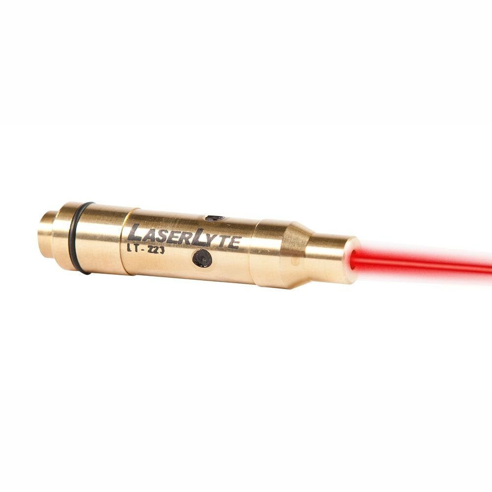 LaserLyte Laser Trainer Cartridge for Firearms with Built-In Rubber Snap Cap for Dry Fire and Laser Bullet Sight Training with Rifles and Handguns