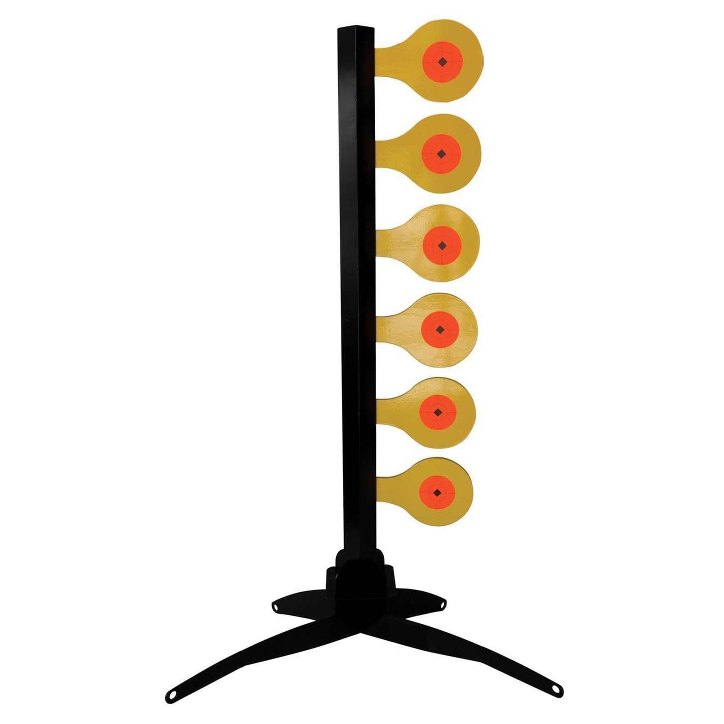 Birchwood Casey Handgun Dueling Tree Target with AR500 Steel Paddles, World of Targets