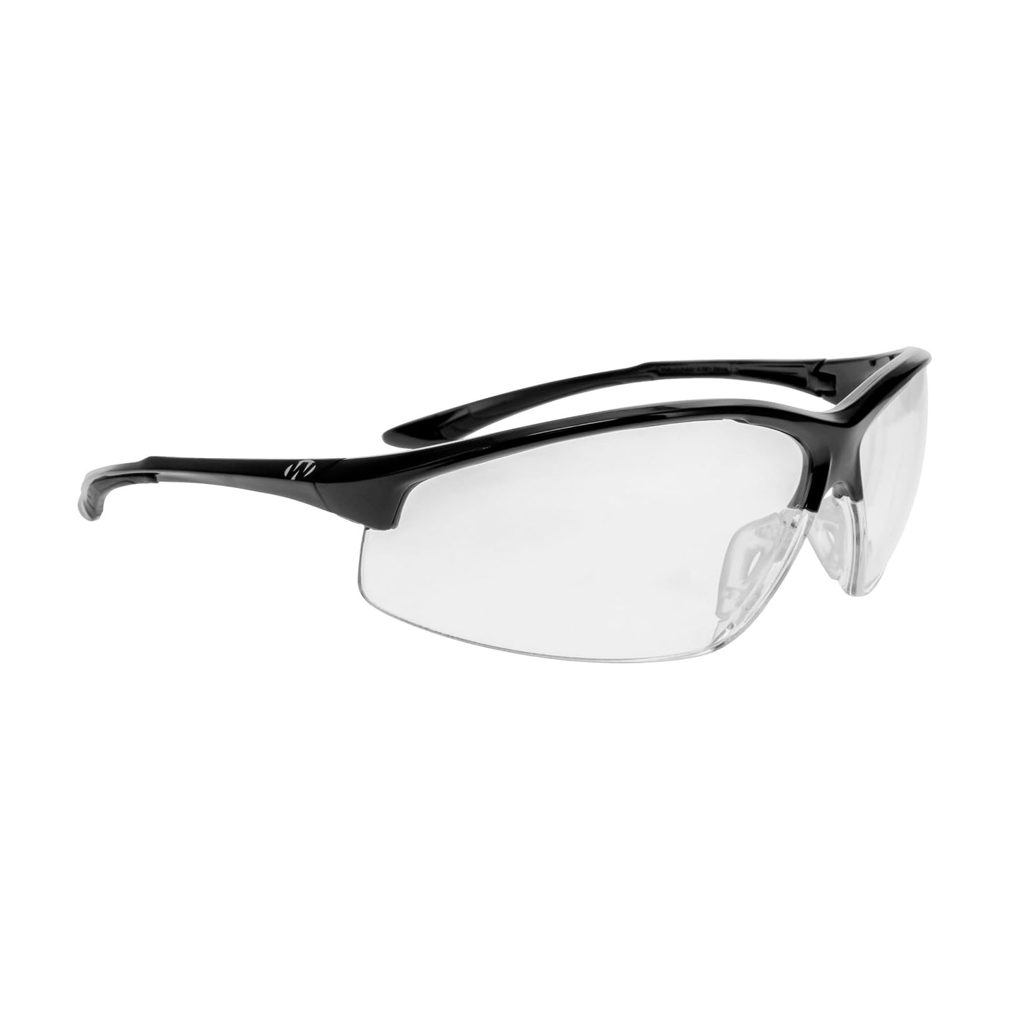 Walker's IKON Tanker Open Full Frame Shooting Glasses Durable Non-Slip Hunting Protective Glasses w/Lens Cloth & Carry Case