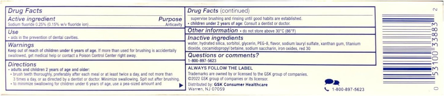 Aquafresh Extreme Clean Whitening Action Fluoride Toothpaste, Mint Blast, 5.6 oz (Pack of 2)