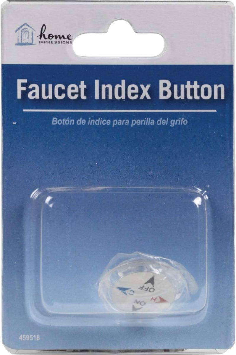 Home Impressions Faucet Index Handle Button - 1 Each