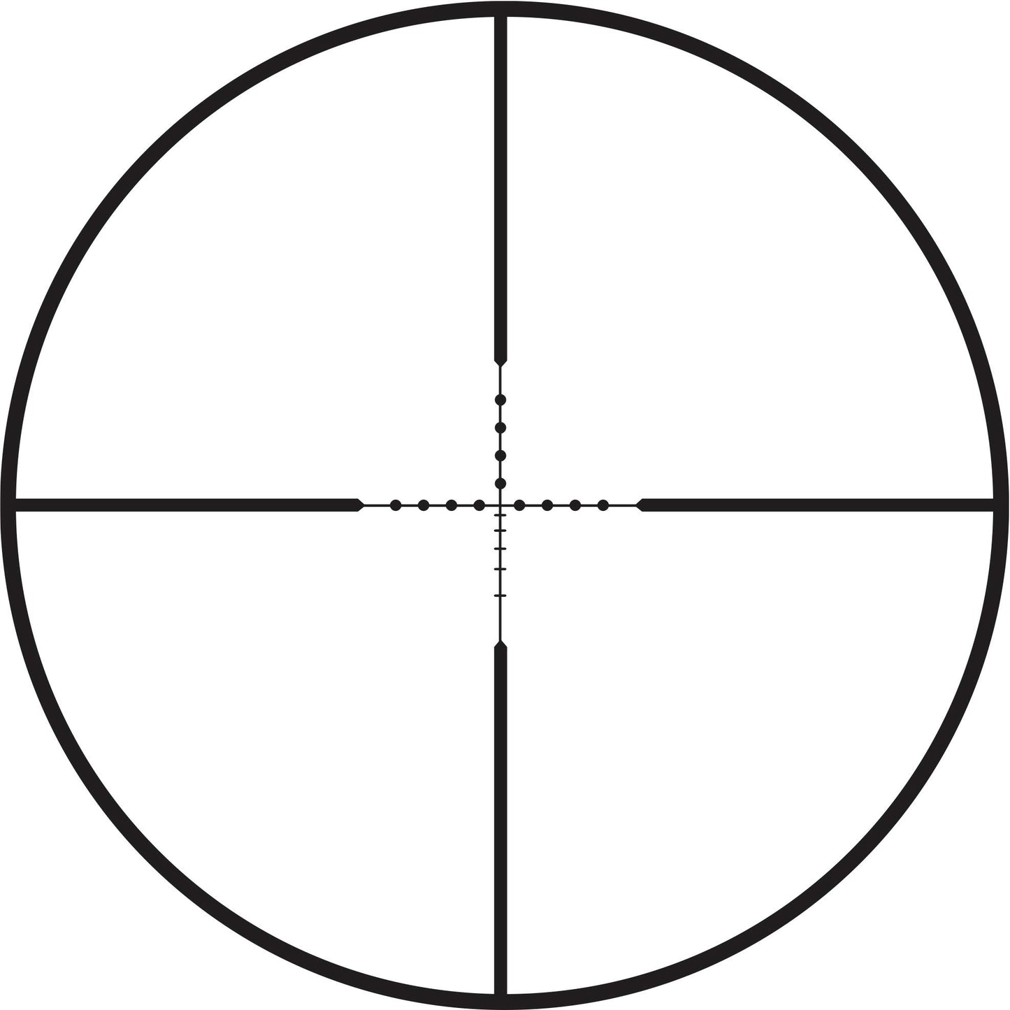 Burris Fullfield II Hunting Scope, Ballistic Plex Reticle