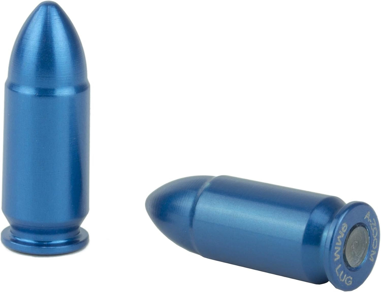 A-ZOOM 9MM Luger Snap Cap, Blue, 10PK