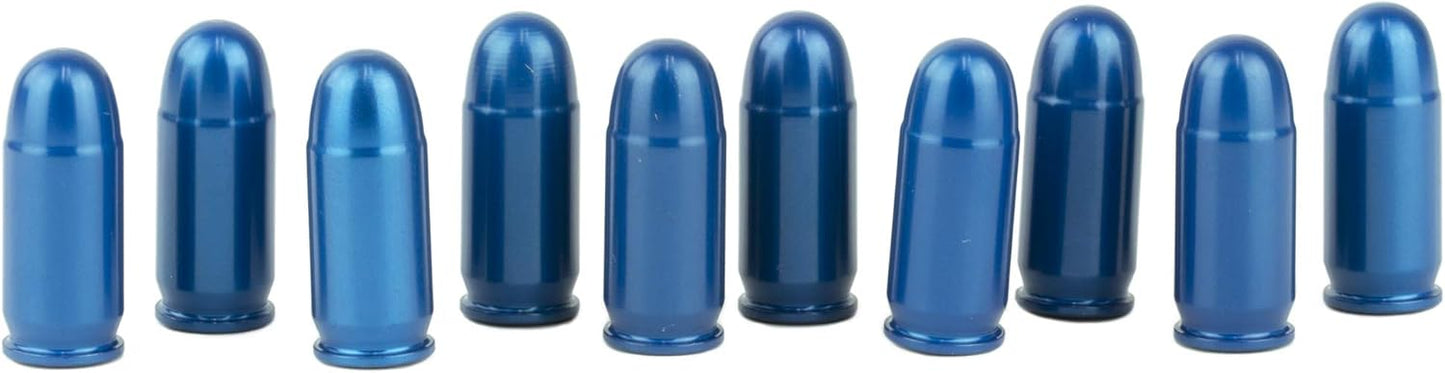 A-Zoom, Pistol Metal Snap Caps, .380 Auto, Blue, Package of 10