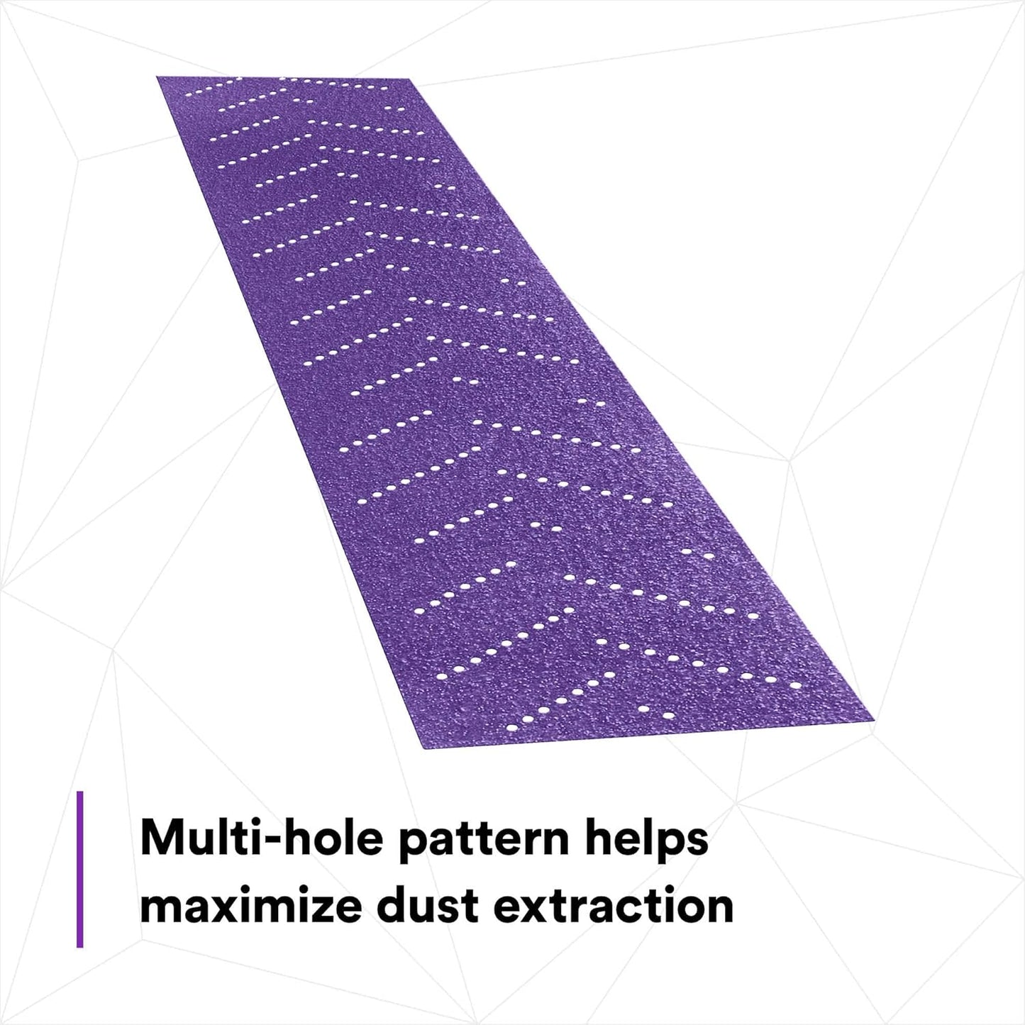 3M Cubitron II Hookit Abrasive Sheet Roll, 34446, Multi-Hole, 70 mm x 12 m, 180+ Grade, Automotive Sanding Roll Sandpaper for Coating Removal, Body Repair, Auto Sanding