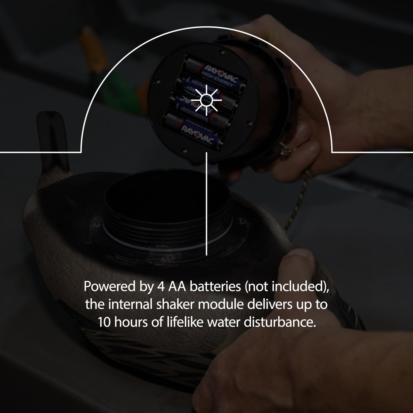 Avian X Power Shaker/Black Duck Surface Feeder