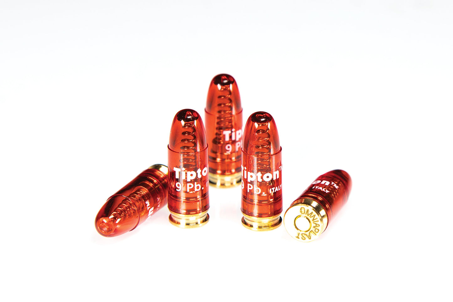 Tipton Pistol Snap Caps with False Primer and Reusable Design for Dry-Firing, Gun Maintenance, Gun Storage