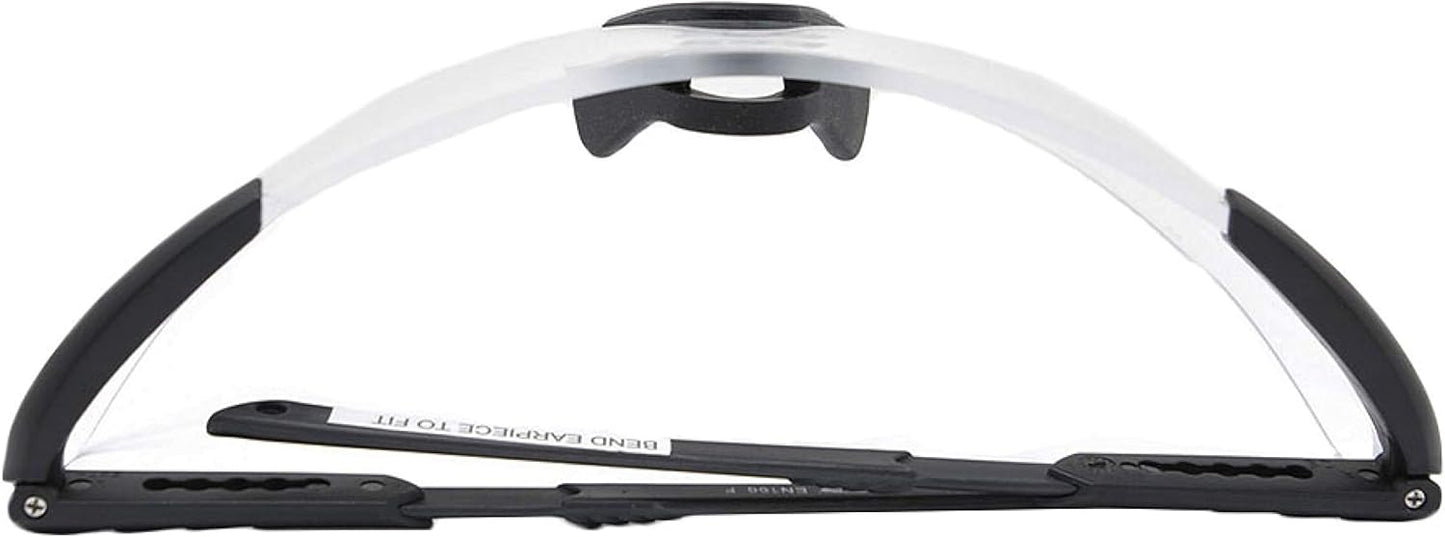 ESS Eyewear Eye Safety Systems ICE-One Ballistic Eyeshield, Clear Lens, White, 2.4 (740-0005)