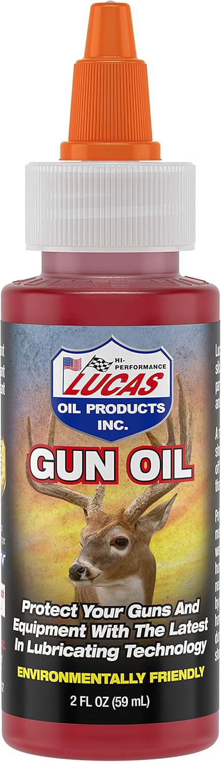 Lucas Oil 10006 Gun Oil Multi-Colored, 2 Ounces
