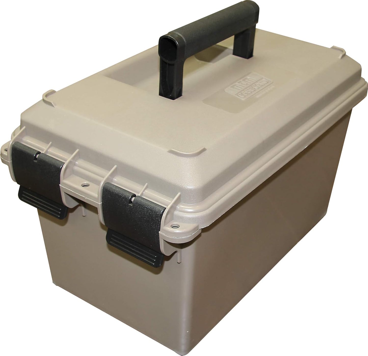 MTM TMC15 Tactical Mag Can, Holds 15- 20 or 30 round 223/5.56 magazines, Stackable design, triple padlock tabbed for security, O-ring seal and solid latching system, Dark Earth