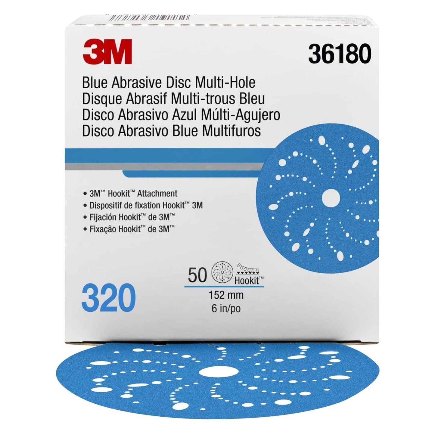 3M Stikit Blue Abrasive Sheet Roll, 36217, No Hole, 2.75 in x 20 yd, 80+ Grade, Automotive Sanding Roll Sandpaper for Coating Removal, Body Repair, Auto Sanding