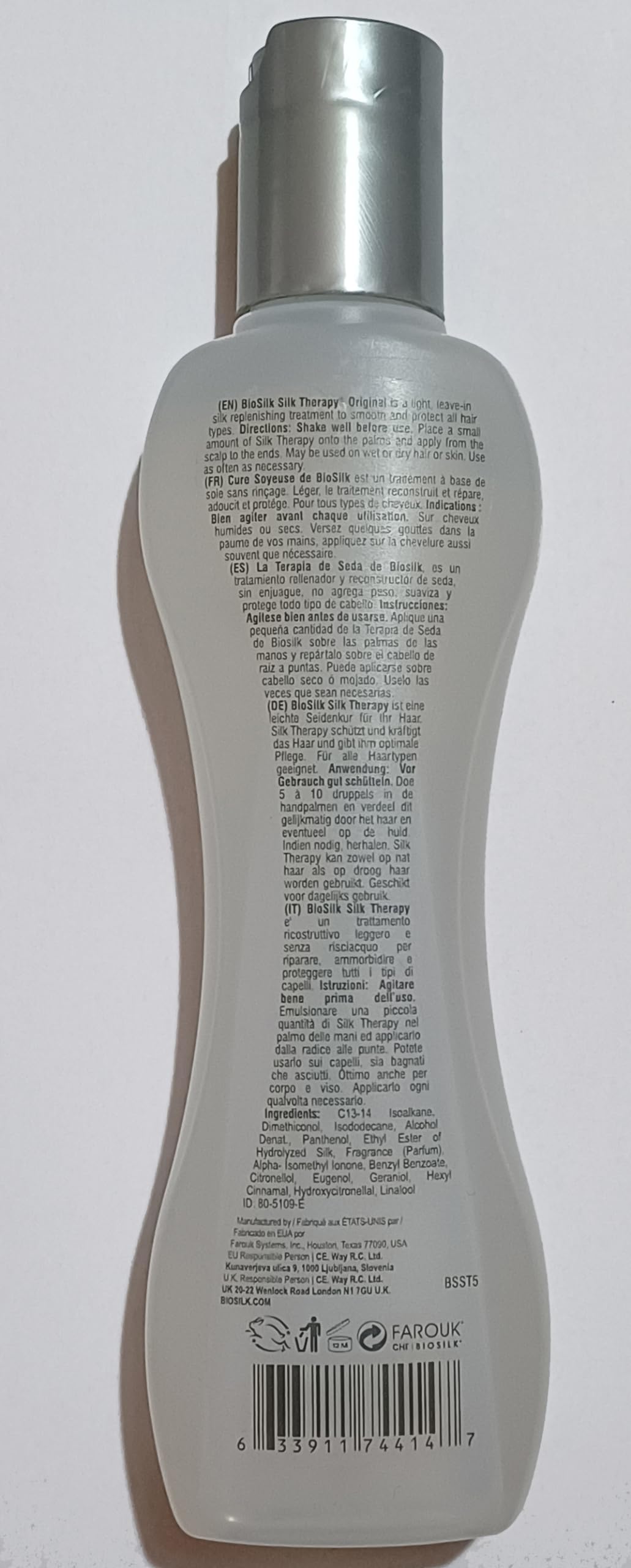 BioSilk Silk Therapy, Original, 0.5 Ounce