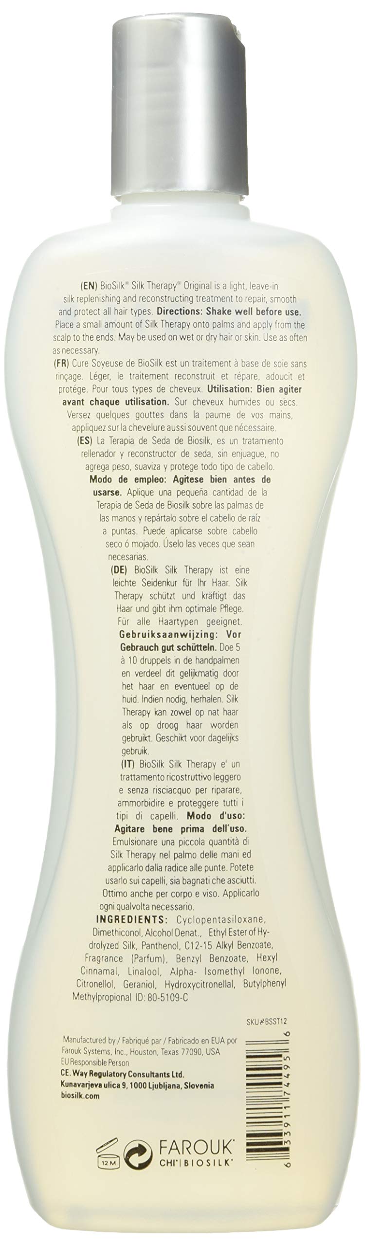 BioSilk Silk Therapy, Original, 0.5 Ounce