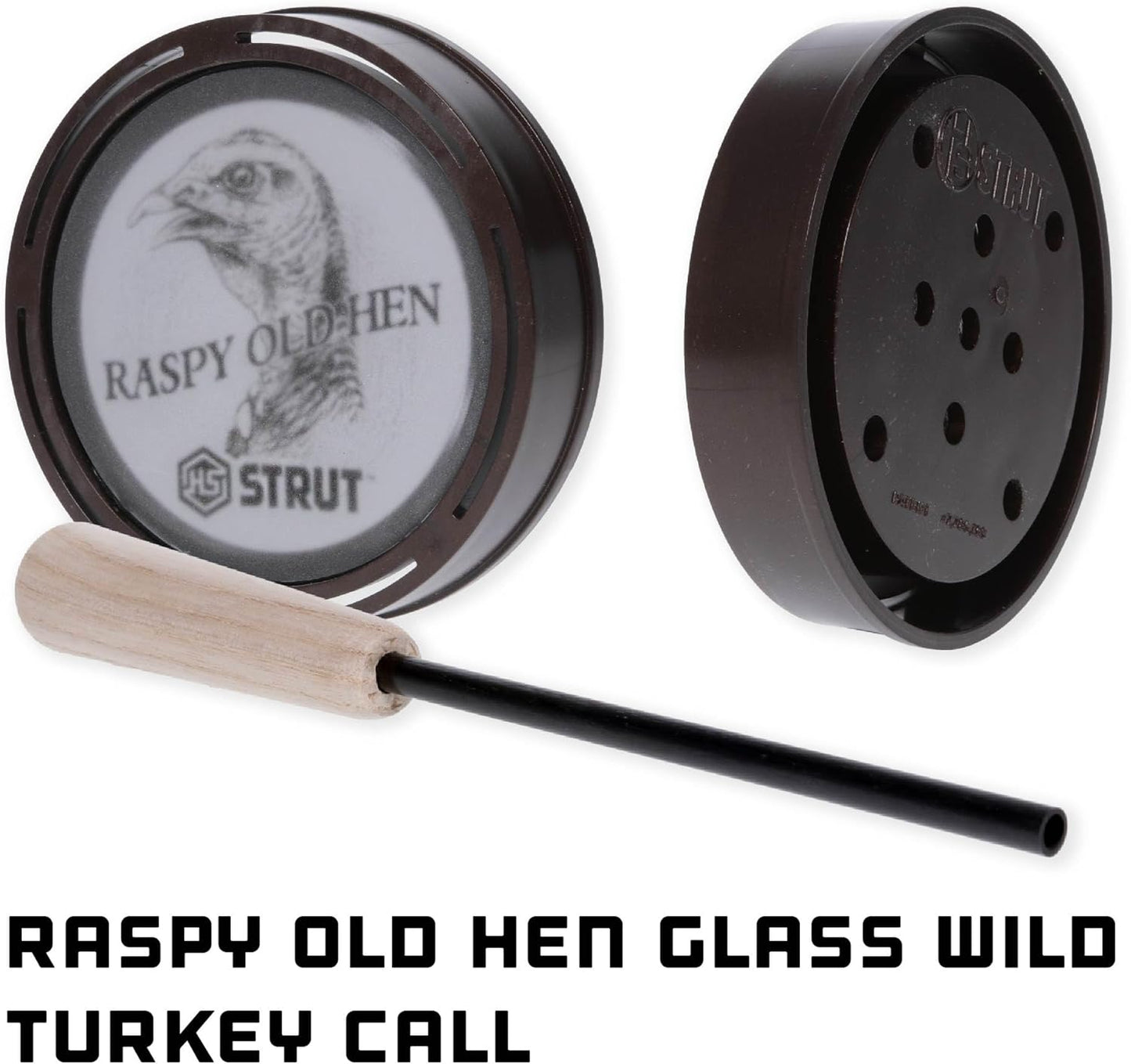 Hunters Specialties Raspy Old Hen Combo Kit - Turkey Game Calls Combo Pack - Wide Range of Turkey Sounds