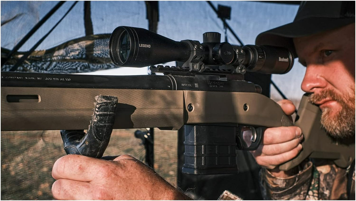 Bushnell Legend 3-9x40mm Illuminated Riflescope, Hunting Rifle Scope with Illuminated Multi-X Reticle
