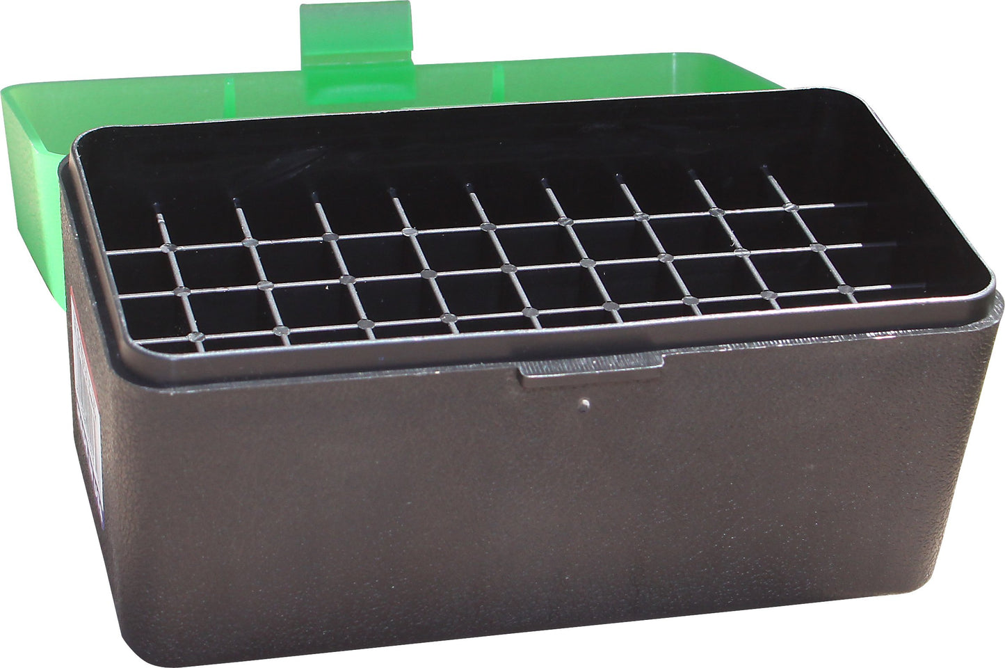 MTM RS-50-10 50 Round Flip-Top Rifle Ammo Box .222 to .222 Mag, USA Made, Green