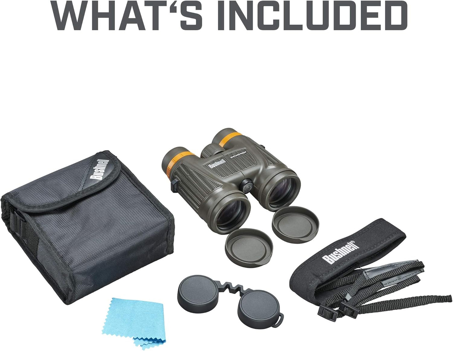 Bushnell H2O Xtreme 10x42 Compact Waterproof Binoculars with Fully Multi Coated Lens for Hunting and Boating 181042C