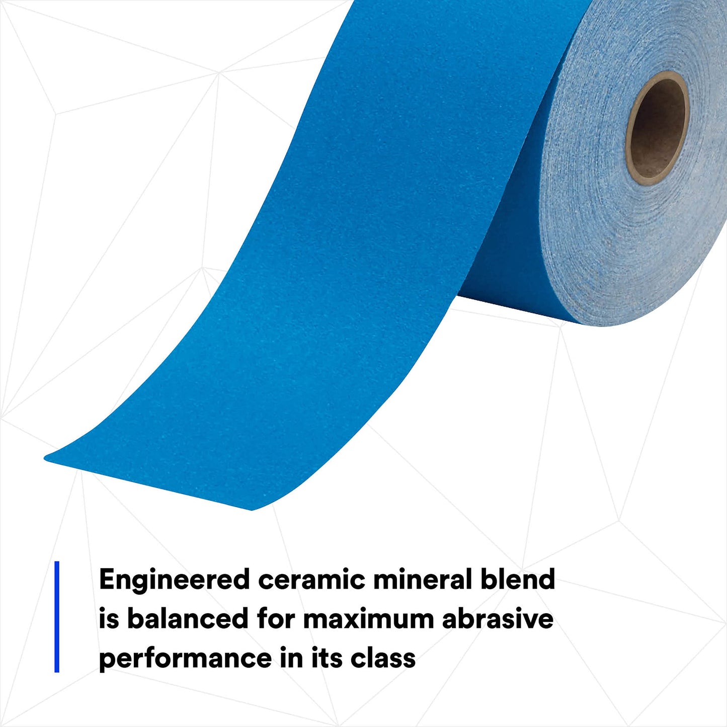 3M Stikit Blue Abrasive Sheet Roll, 36217, No Hole, 2.75 in x 20 yd, 80+ Grade, Automotive Sanding Roll Sandpaper for Coating Removal, Body Repair, Auto Sanding