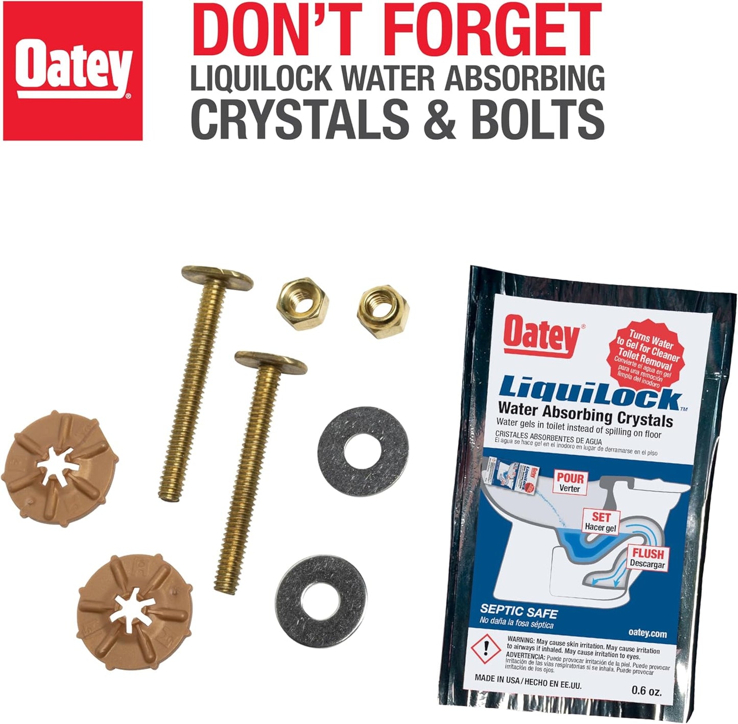 Oatey 31190 Heavy Duty Wax Bowl Ring, 3" or 4" waste lines
