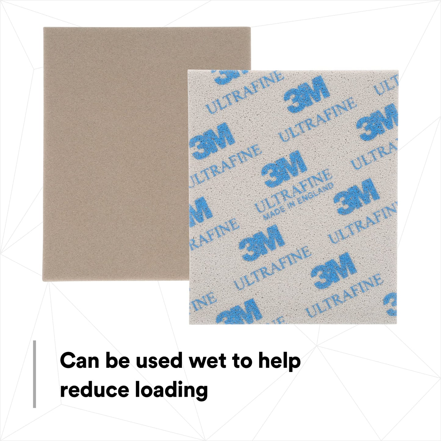 3M Softback Sanding Sponge 02604, 4 1/2 x 5 1/2 in, Fine Grit, Fast Cutting, Gray, 20 Pack