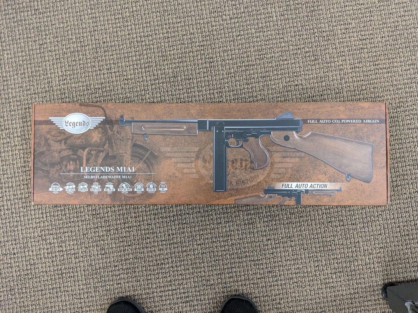 Umarex Legends M1A1 Blowback Automatic .177 Caliber BB Gun Air Rifle