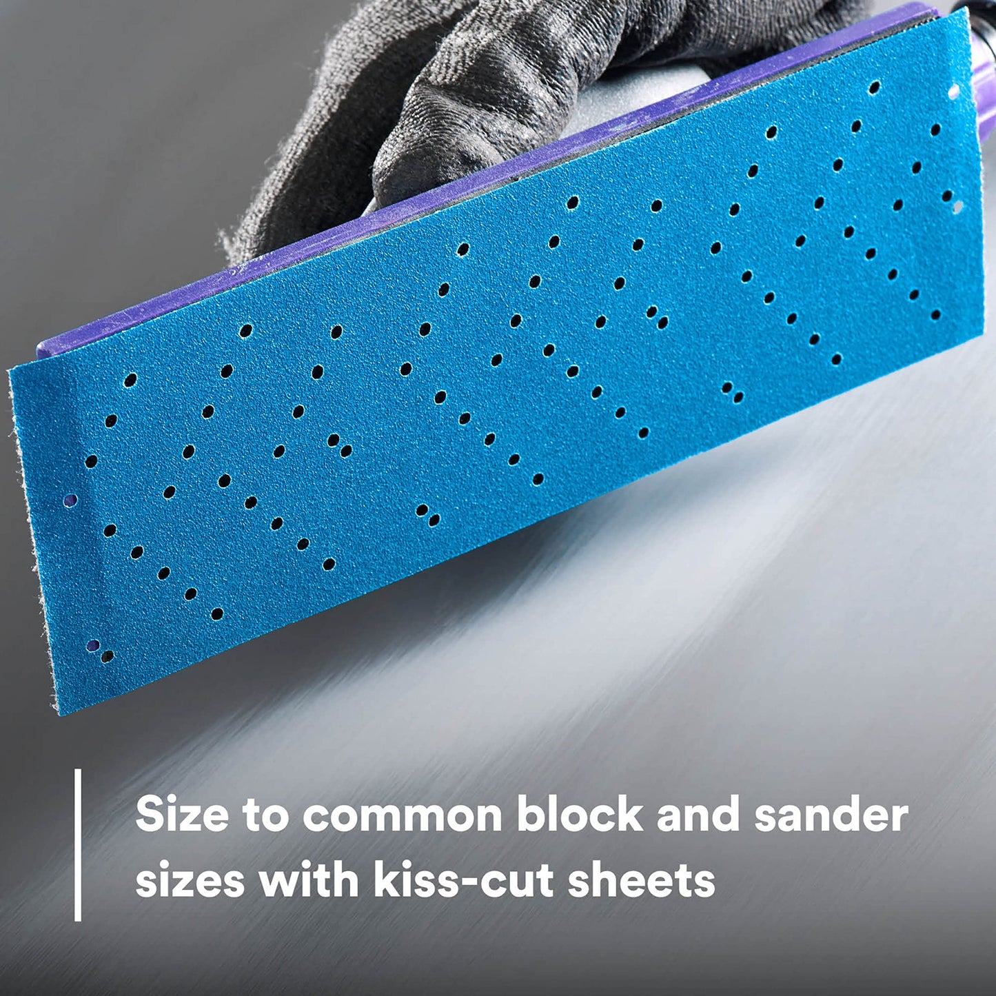 3M Stikit Blue Abrasive Sheet Roll, 36217, No Hole, 2.75 in x 20 yd, 80+ Grade, Automotive Sanding Roll Sandpaper for Coating Removal, Body Repair, Auto Sanding