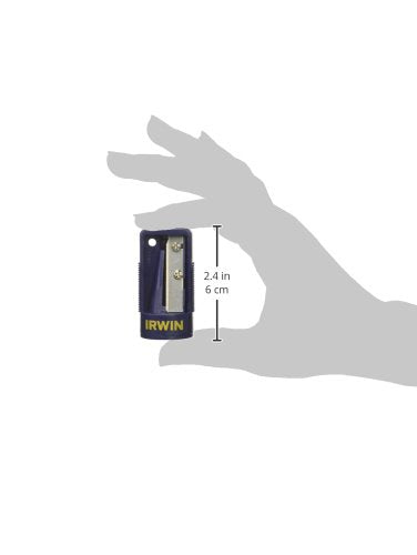 IRWIN Carpenter Pencil Sharpener (233250), Blue