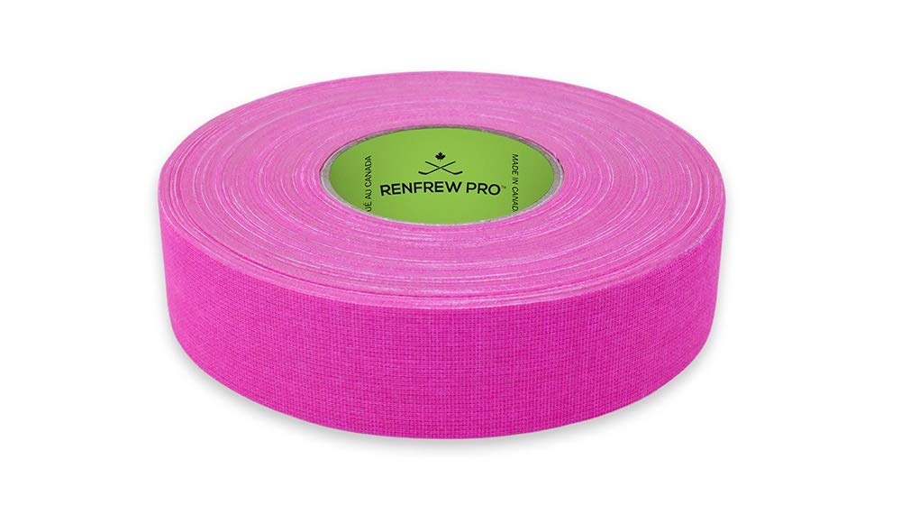 Renfrew, Cloth Hockey Tape, 1" (Bright Pink, 25m)