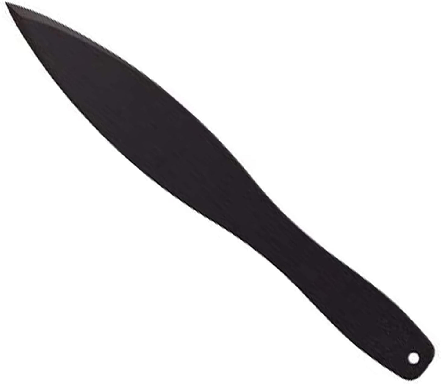 Cold Steel 12 Inch Long Black Carbon Steel Professional Throwing Knives (3 Pack)