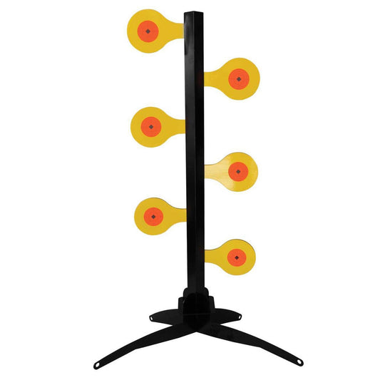Birchwood Casey Handgun Dueling Tree Target with AR500 Steel Paddles, World of Targets