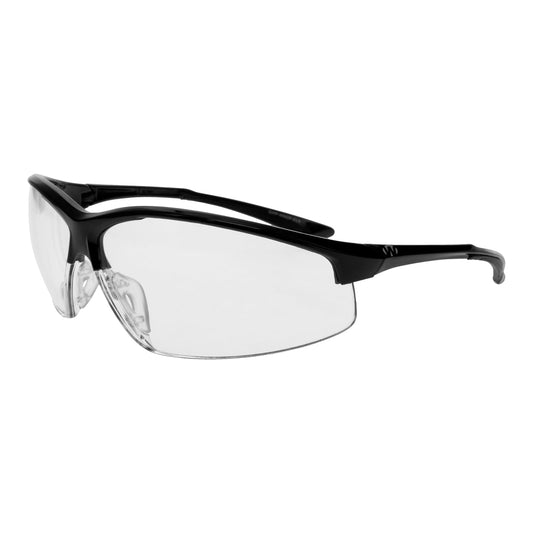 Walker's IKON Tanker Open Full Frame Shooting Glasses Durable Non-Slip Hunting Protective Glasses w/Lens Cloth & Carry Case