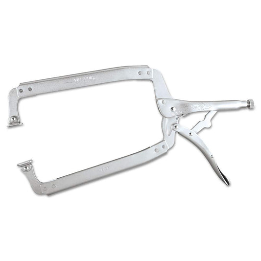 Irwin Tools 22 Original Vise Grip Locking C-Clamp with Swivel Pad Tip, 18"