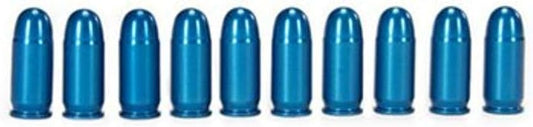 A-Zoom, Pistol Metal Snap Caps, .380 Auto, Blue, Package of 10