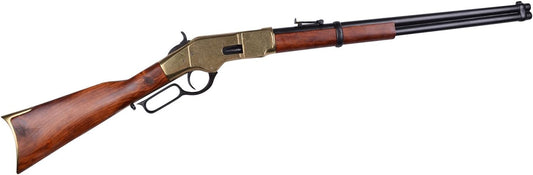 Denix 1866 Lever-Action Repeating Replica Gun (Brass) - Non-Firing Replica