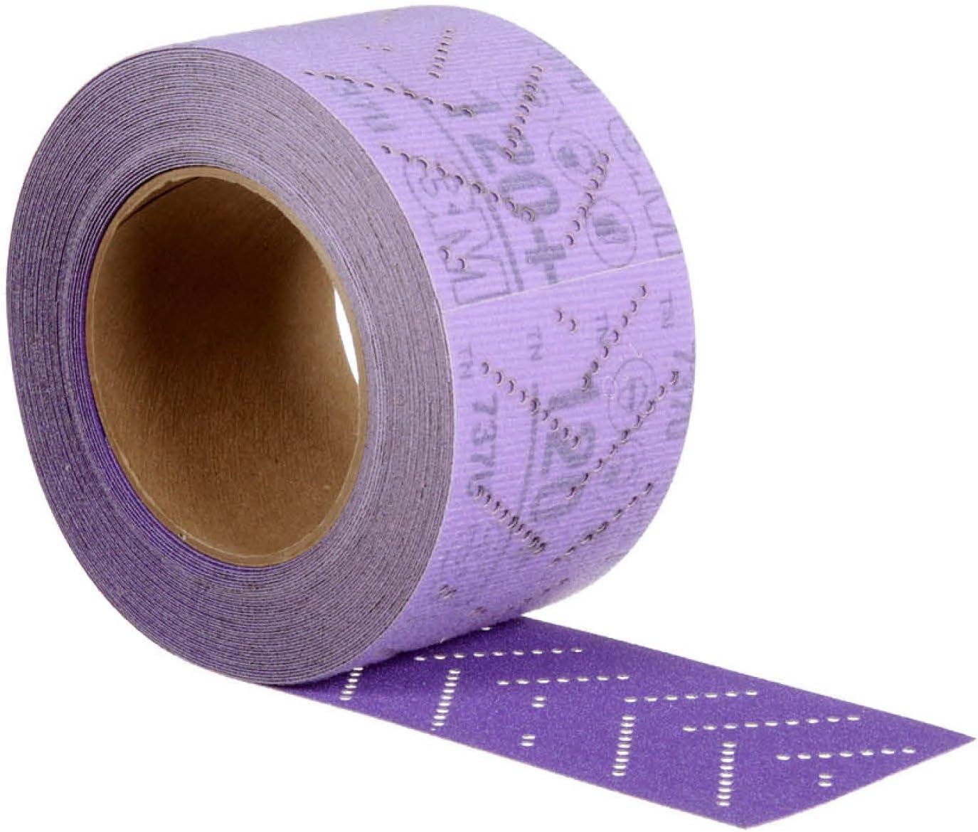 3M Cubitron II Hookit Abrasive Sheet Roll, 34444, Multi-Hole, 70 mm x 12 m, 120+ Grade, Automotive Sanding Roll Sandpaper for Coating Removal, Body Repair, Auto Sanding