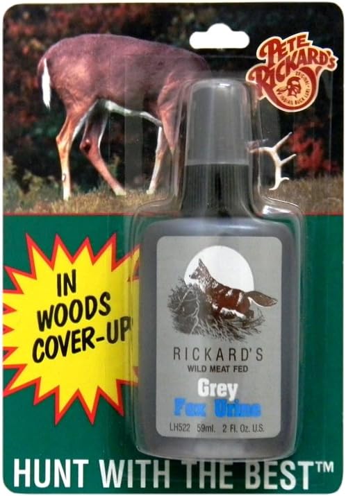 Pete Rickard's Grey Fox Urine Hunting Scent, 2-Ounce