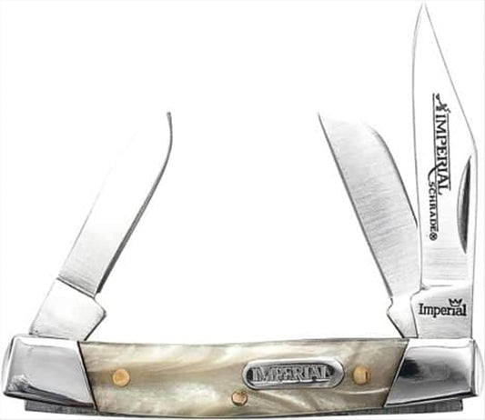 Imperial IMP14 Small Stockman Stainless Steel Folding Pocket Knife for Outdoor, Outdoor Survival and EDC